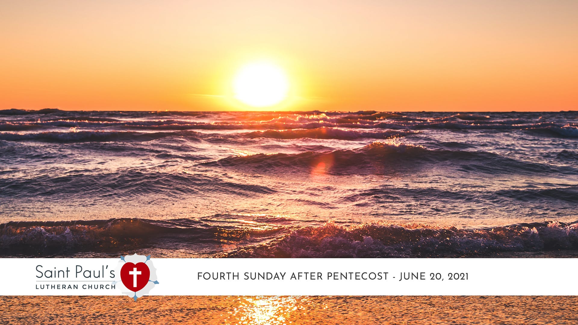 Fourth Sunday after Pentecost – June 20, 2021